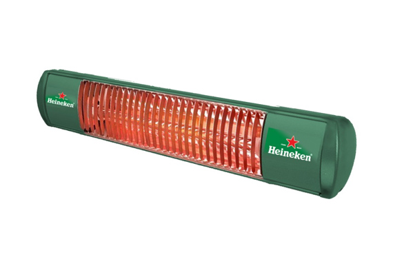 Tansun Green Infrared Heater Heineken Custom Branding
