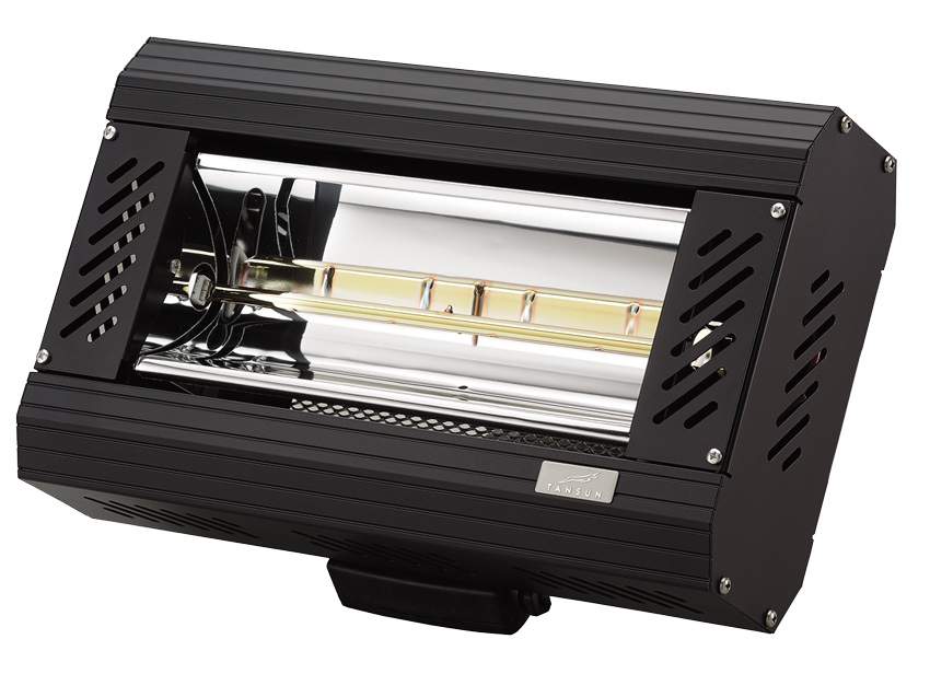 Tansun Apollo A1A Infrared Quartz Heater In Black