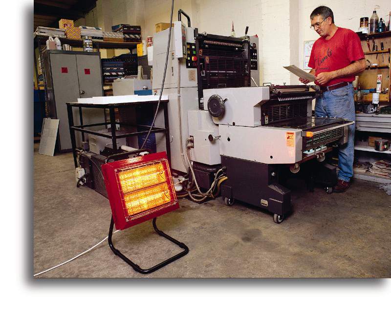 Tansun Beaver Infrared Heater Heating Commercial Area