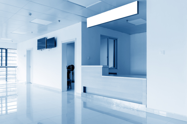 reception area heating, heating for reception areas