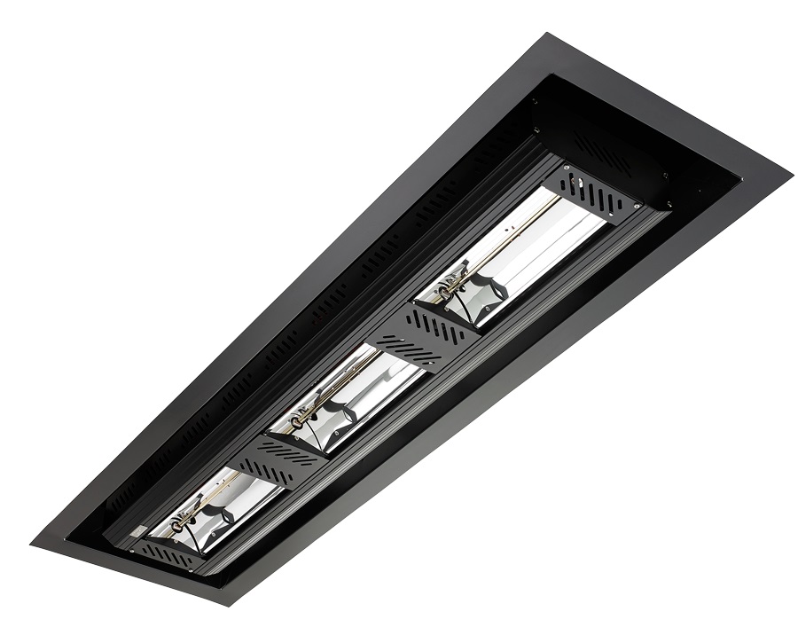 Tansun Apollo Recess Triple Quartz Infrared Ceiling Heater